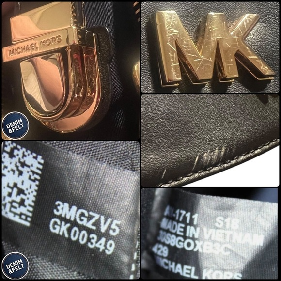 Michael Kors Dark Navy Blue Unisex Mott Large Nylon Baby Diaper Backpack | EUC? main image 10